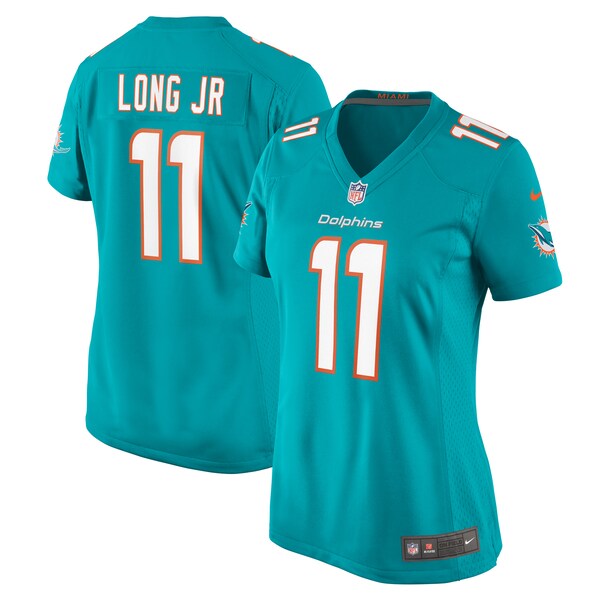 David Long Jr. Miami Dolphins Nike Women's  Game Jersey -  Aqua