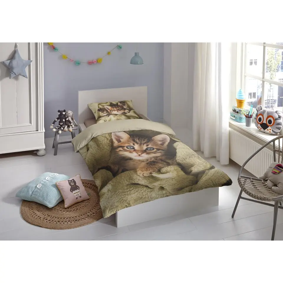 Dekbedovertrek ZouZou 140x220 1* 60x70 cm