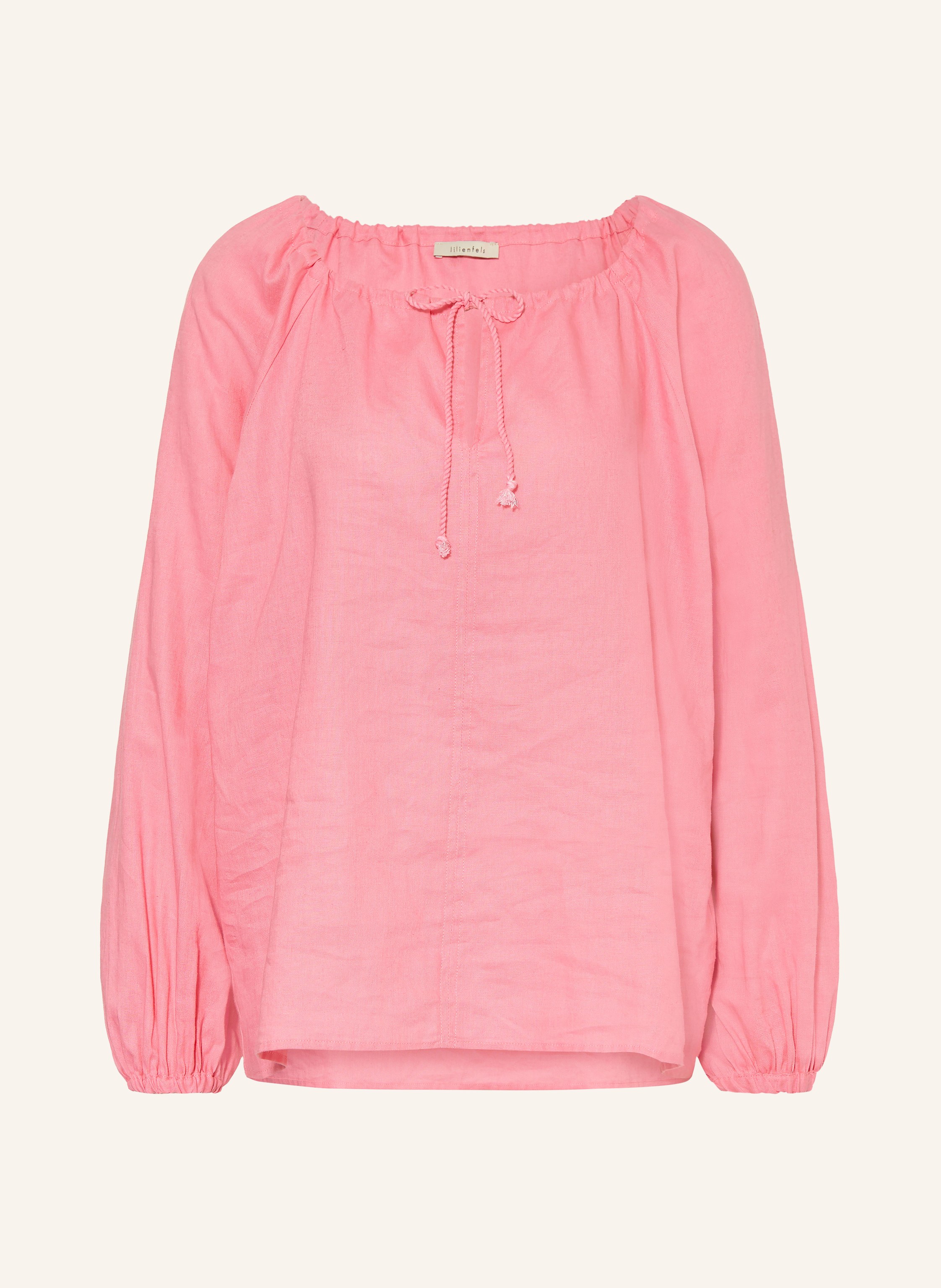 lilienfels Blusenshirt mit Leinen