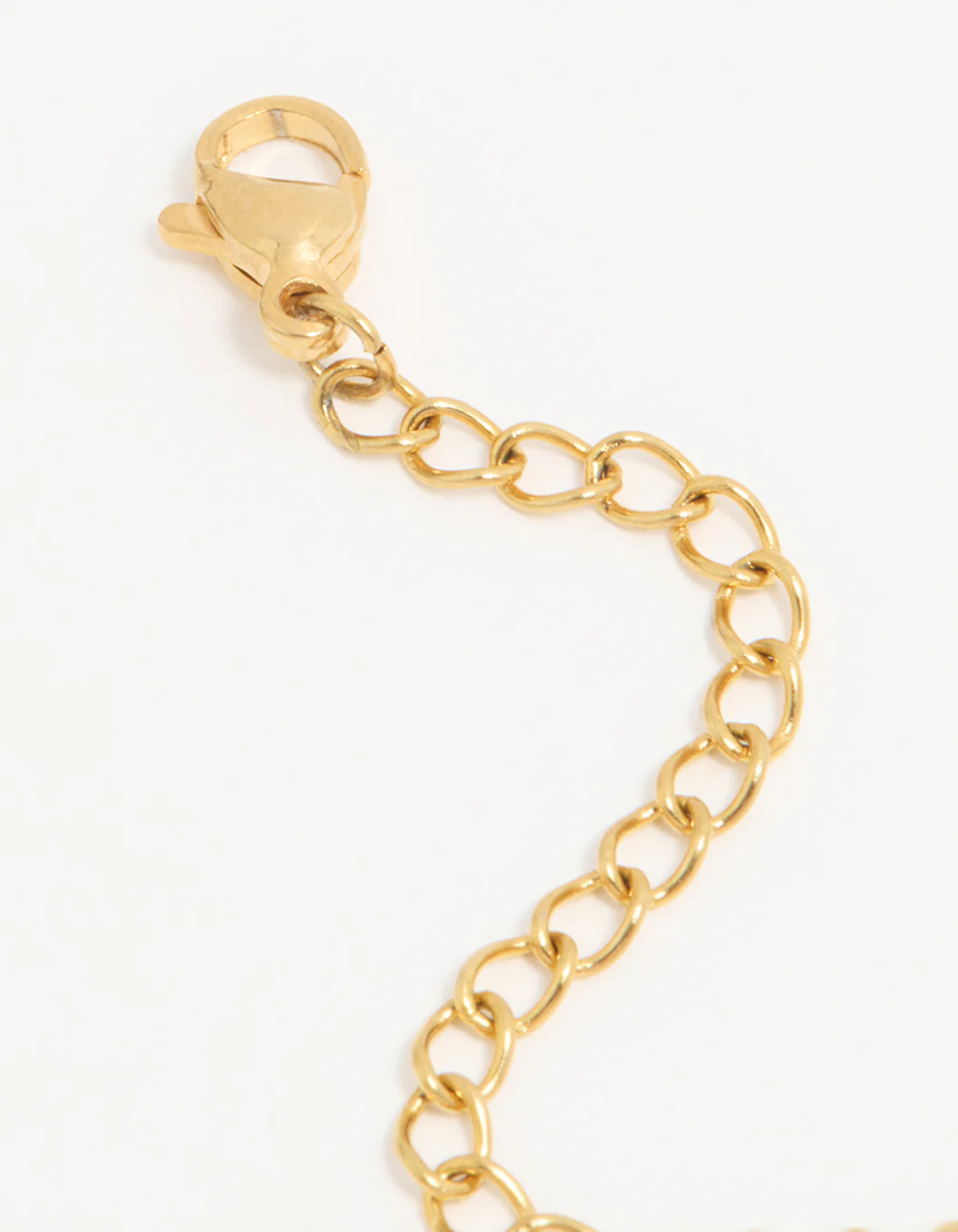 Waterproof Gold Plated Stainless Steel Necklace Extender Chain