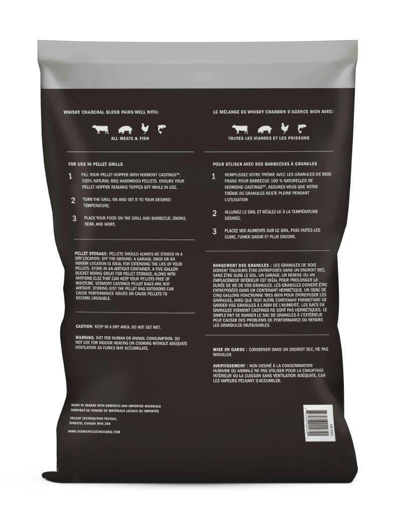 Vermont Castings Whisky/Charcoal Blend Pellets