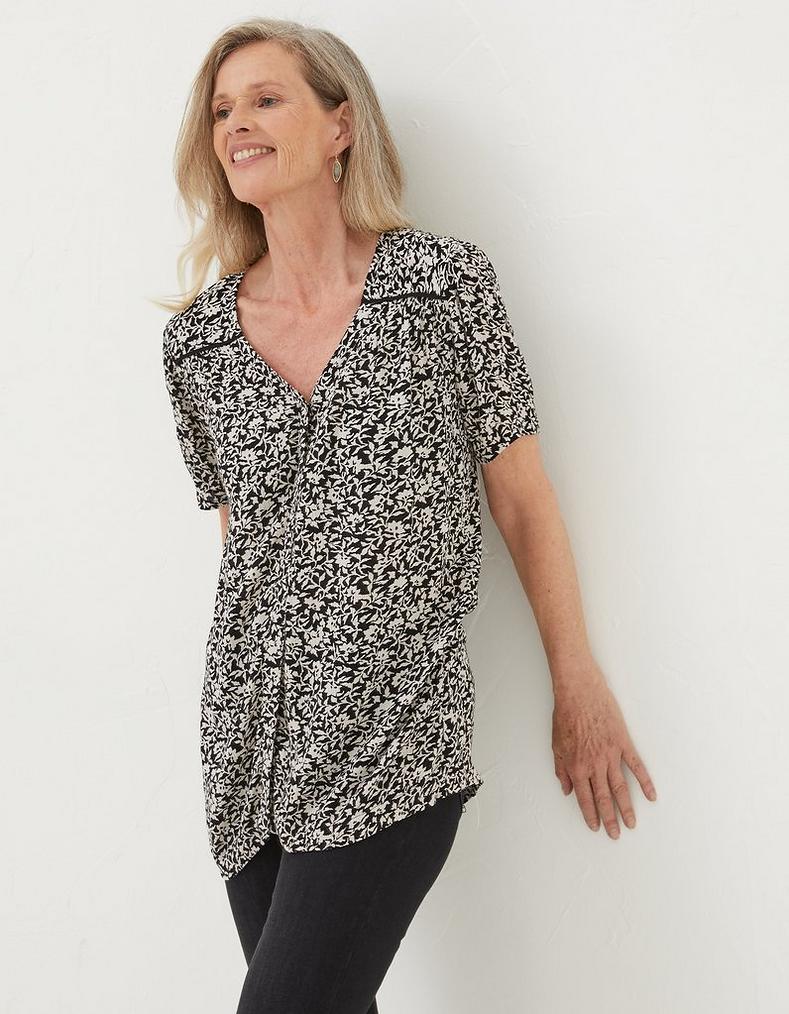 Cassidy Mono Vines Tunic