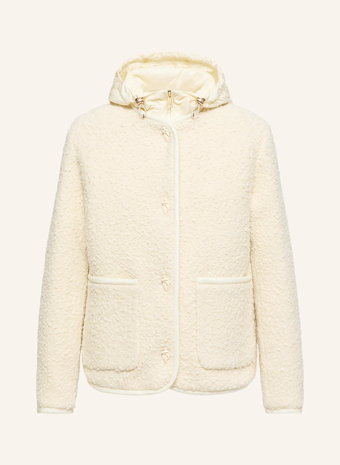MONCLER 2-in-1-Daunenjacke HYLESINE im Materialmix