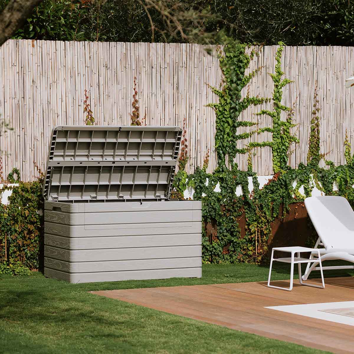 Toomax Dolomiti opbergbox 970 liter - warm grijs