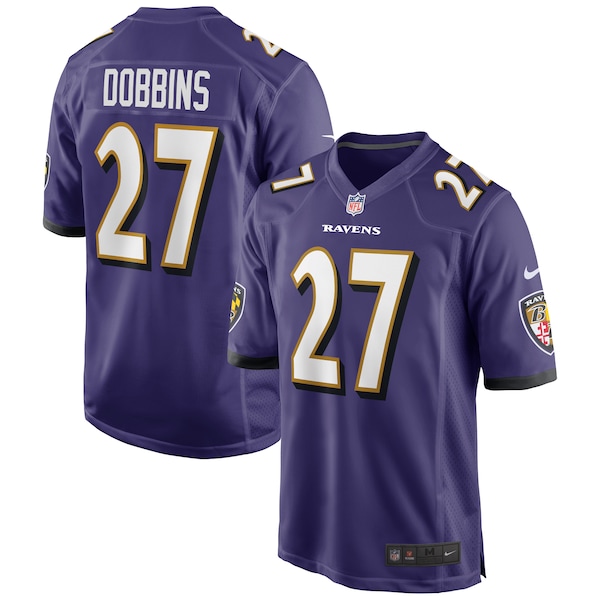J.K. Dobbins Baltimore Ravens Nike Game Jersey - Purple/Black/White