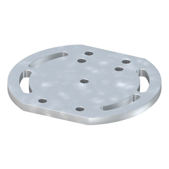 Eck-Montageadapter, BxHxT: 8 x 16 x 16 cm, für Aufschraubanker