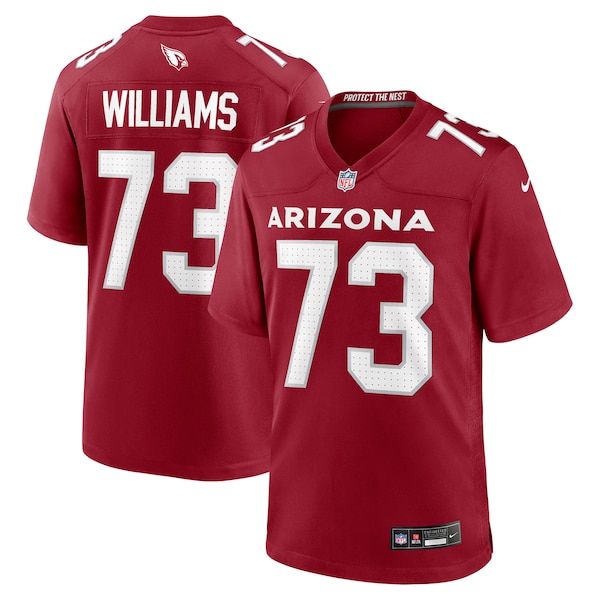 Jonah Williams Arizona Cardinals Nike Team Game Jersey -  Cardinal