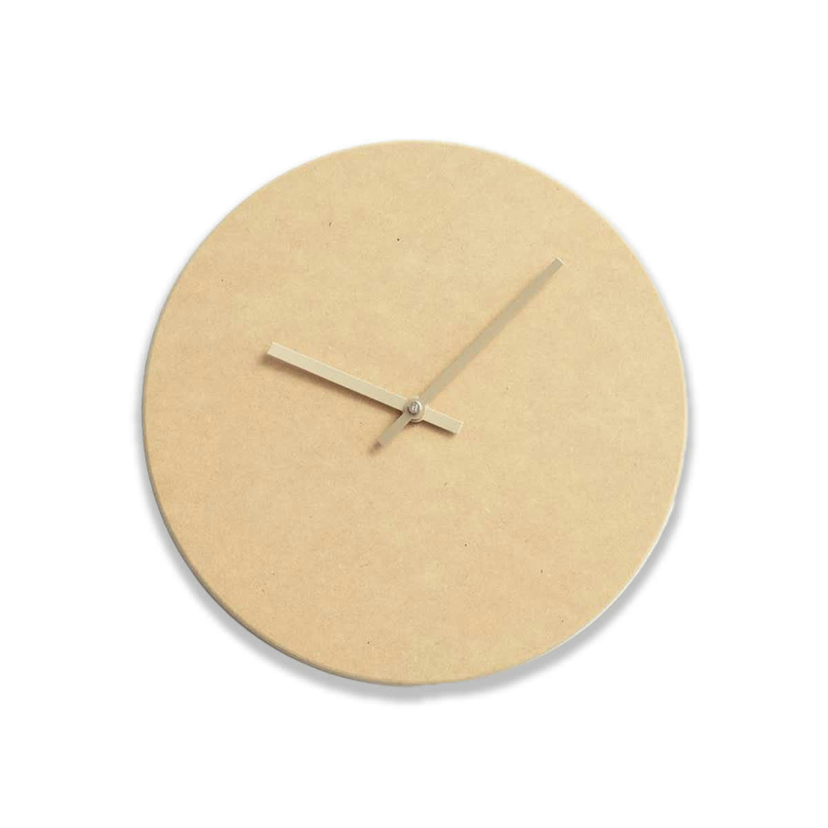- Horloge murale en bois Jaune D28cm