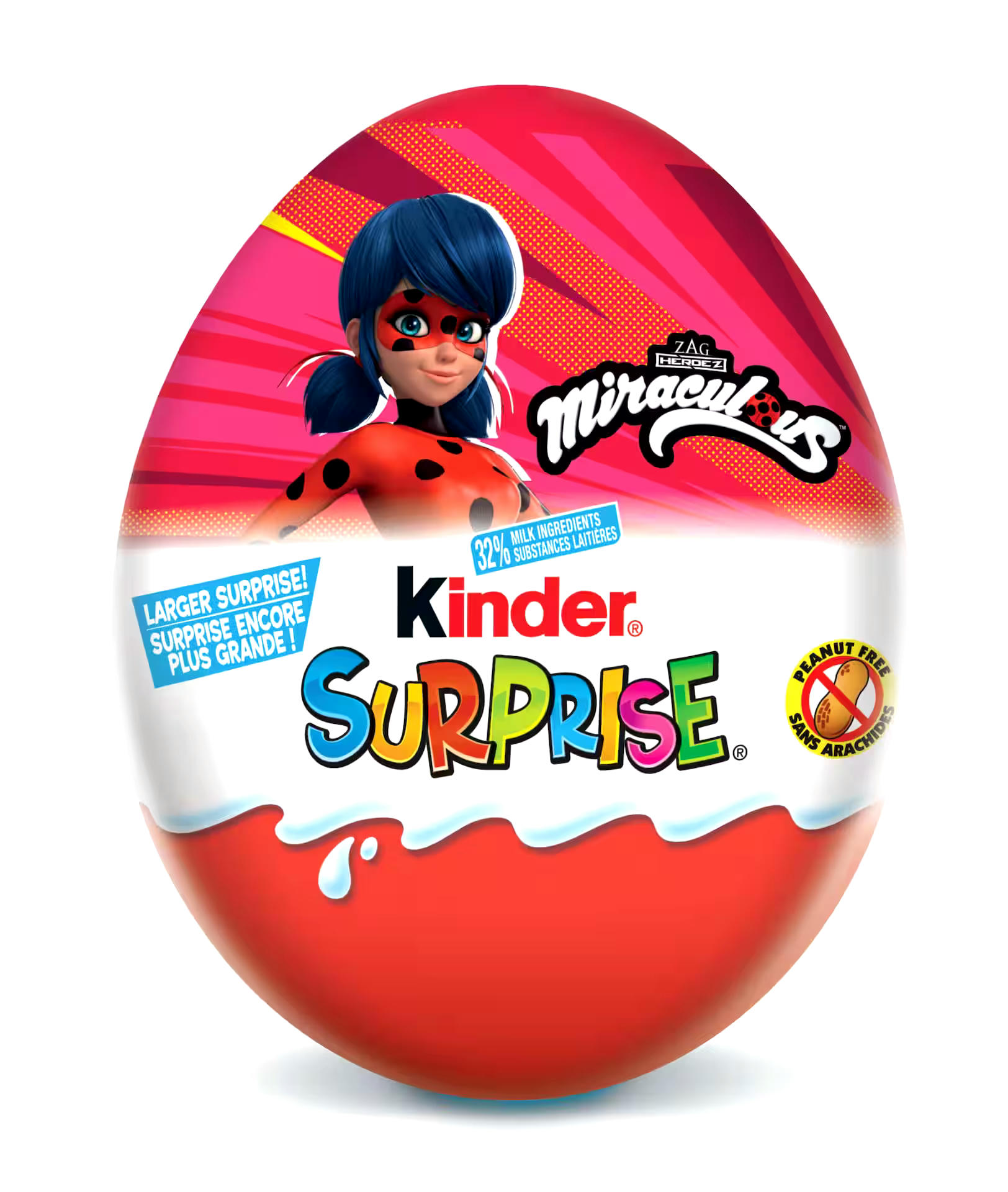 Kinder Surprise Easter Egg, Pink, 100-g