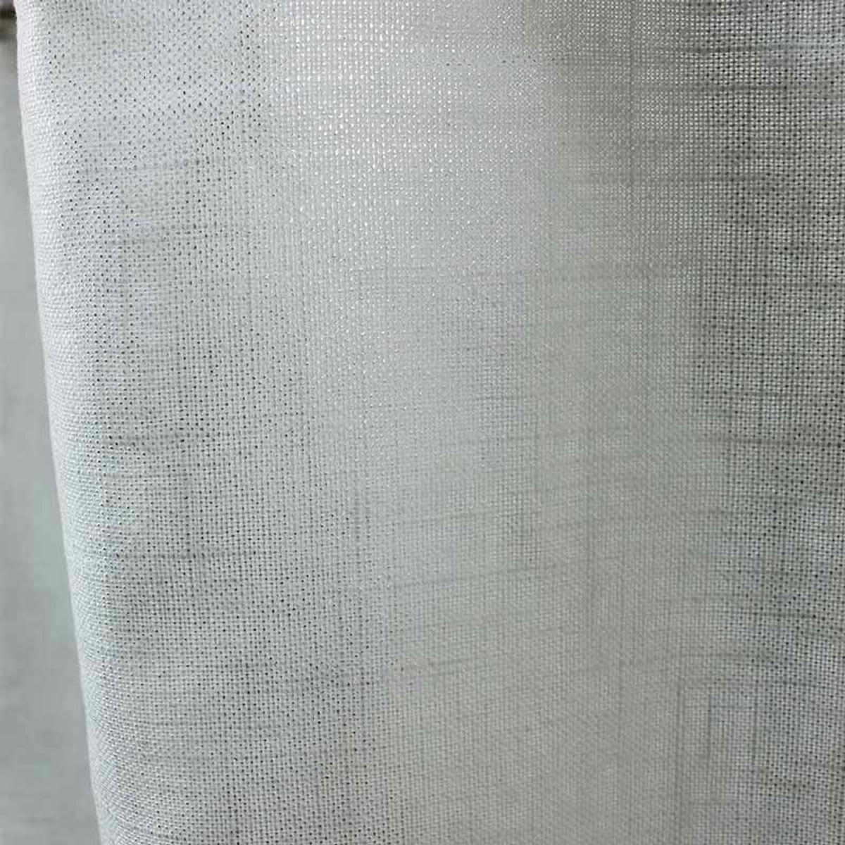 COMETE - Rideau à reflets irisés blanc 140x250