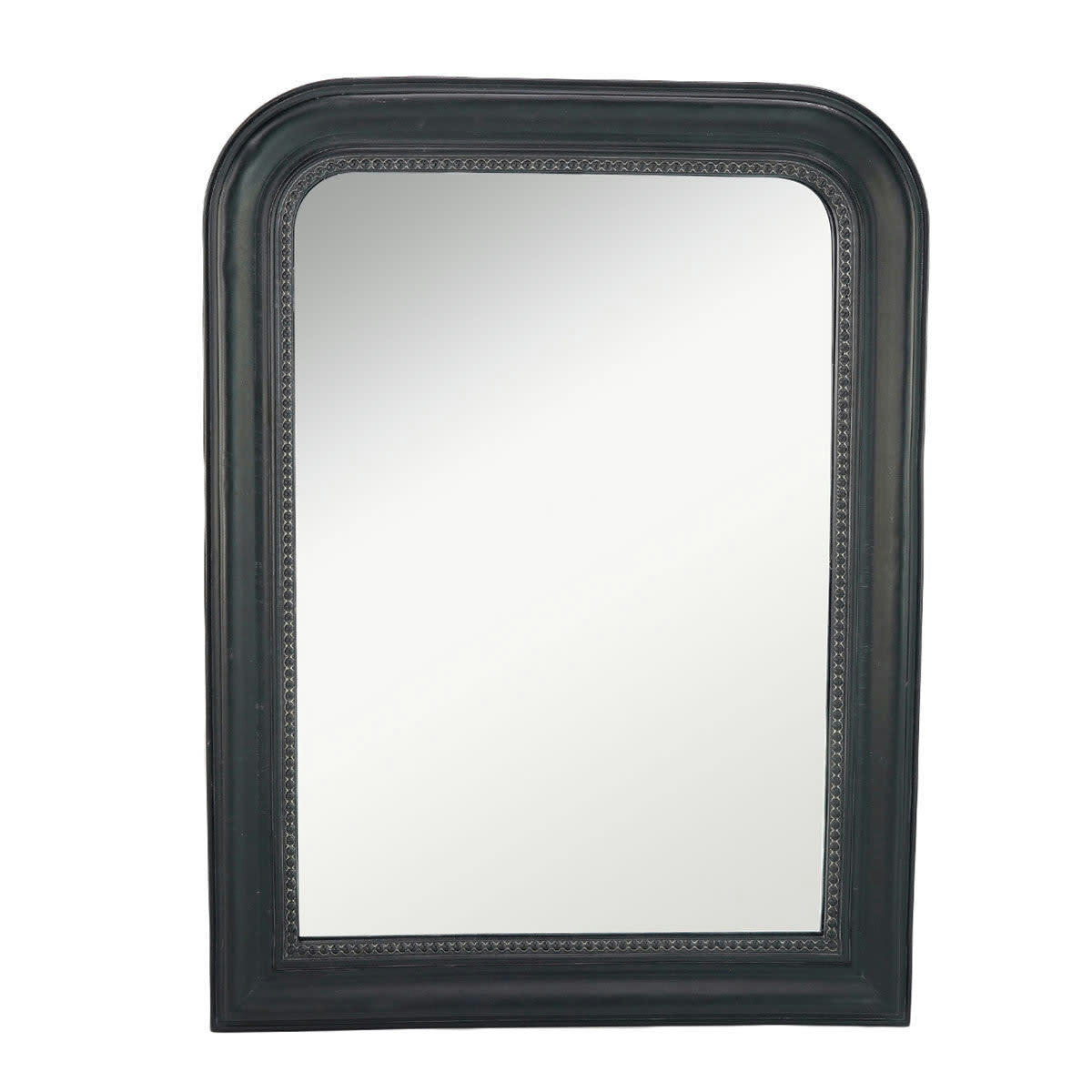 - Miroir trumeau noir charbon 40 x 53 cm