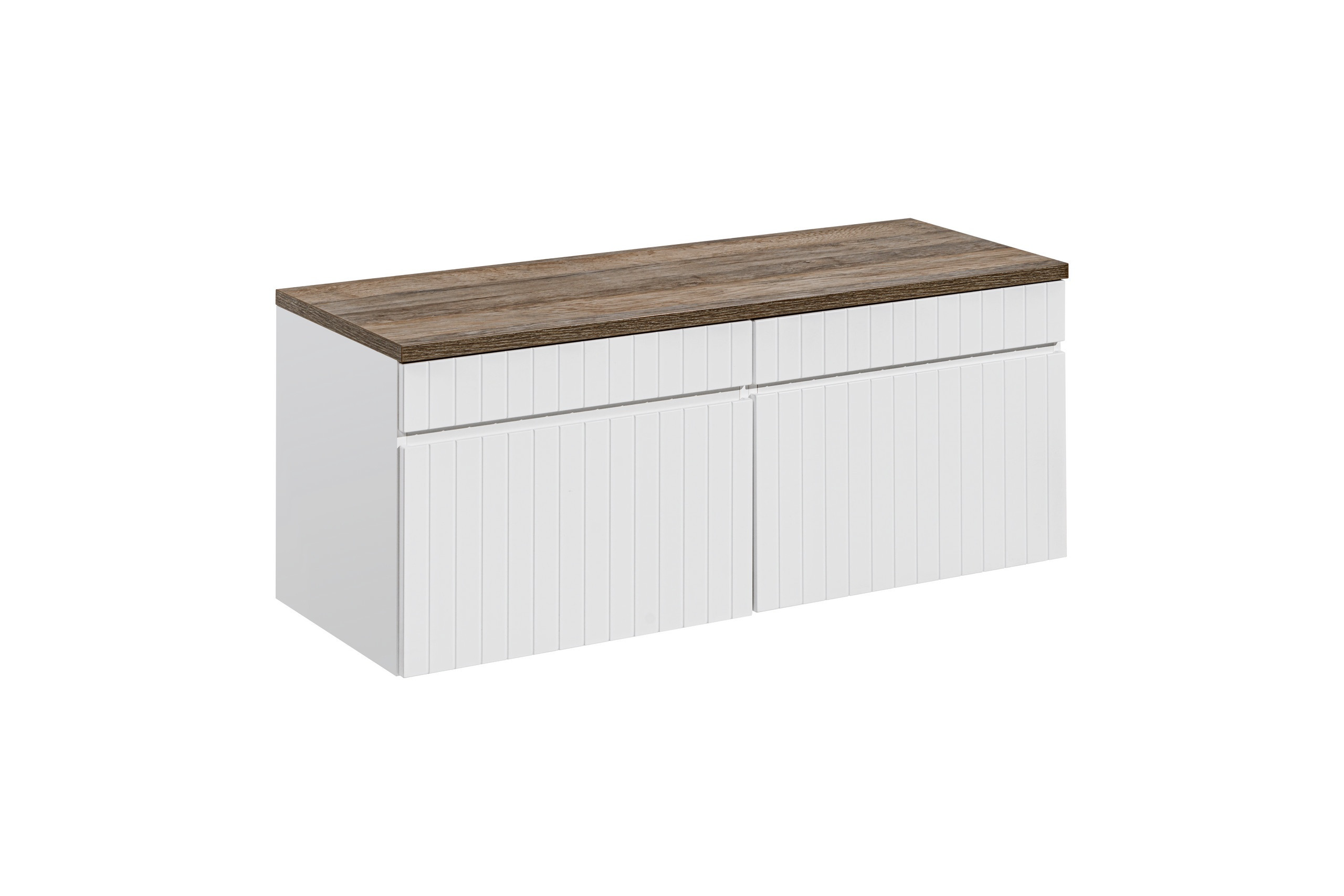 Szafka pod Umywalkę Iconic White 120cm z Blatem