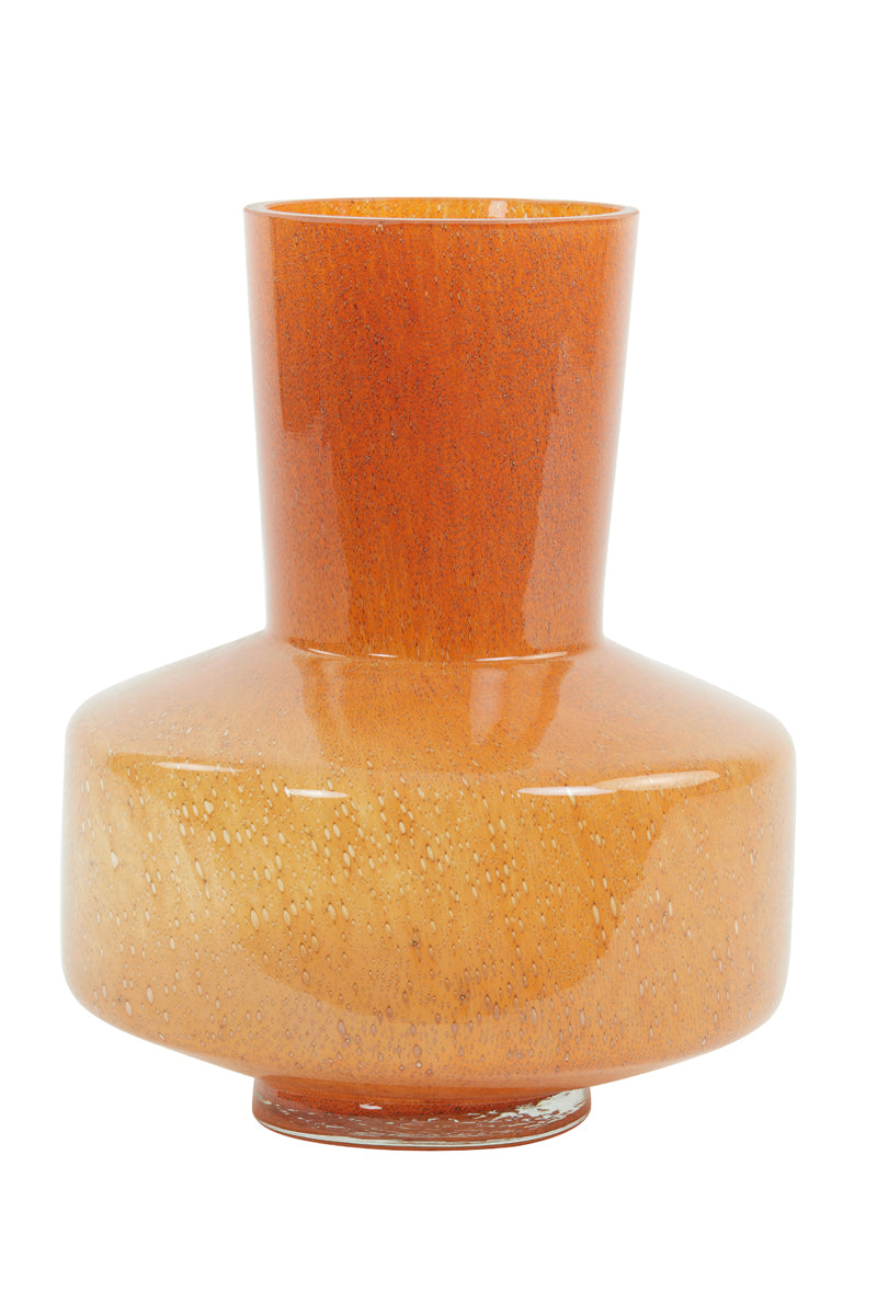 Light & Living vaas TRASMOS - Ø23.5x29.5cm - oranje