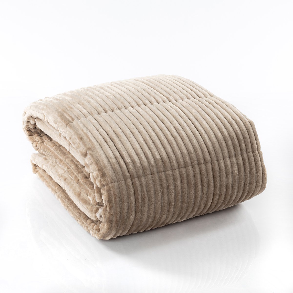 Edredão taupe AUTOMNE 220x240cm