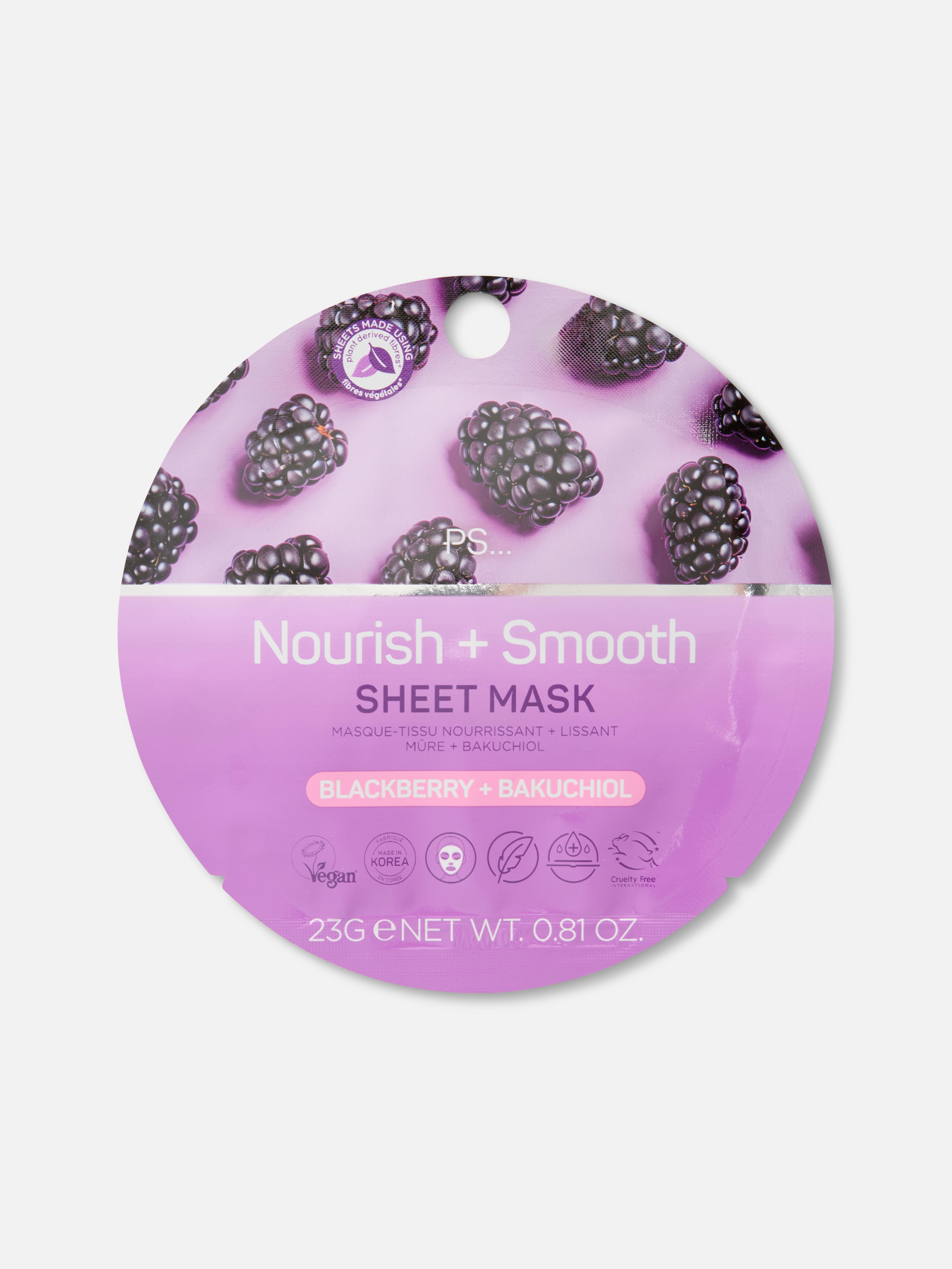 PS... Blackberry and Bakuchiol Sheet Mask