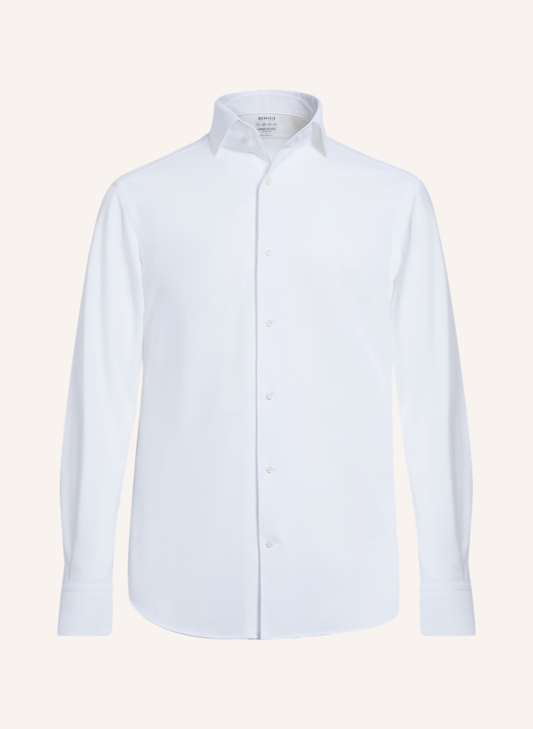 BOGGI MILANO Jerseyhemd Regular Fit