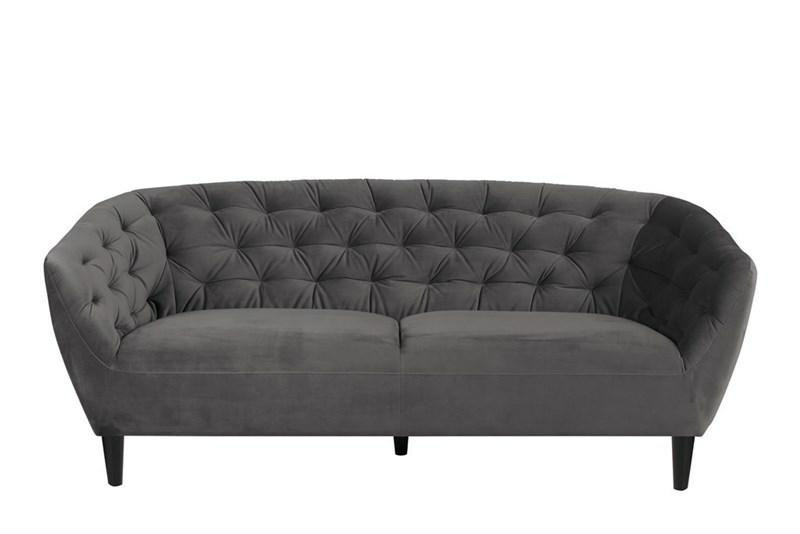 ACTONA sofa 3 osobowa RIA- ciemnoszary