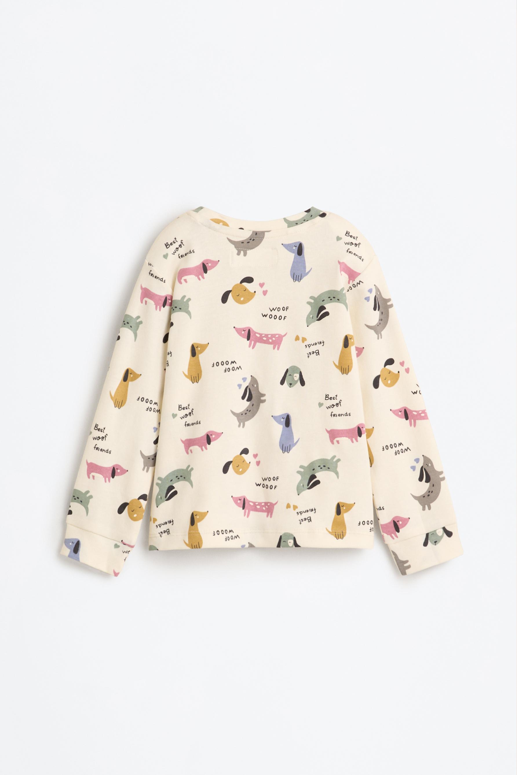 Pijama estampado interlock