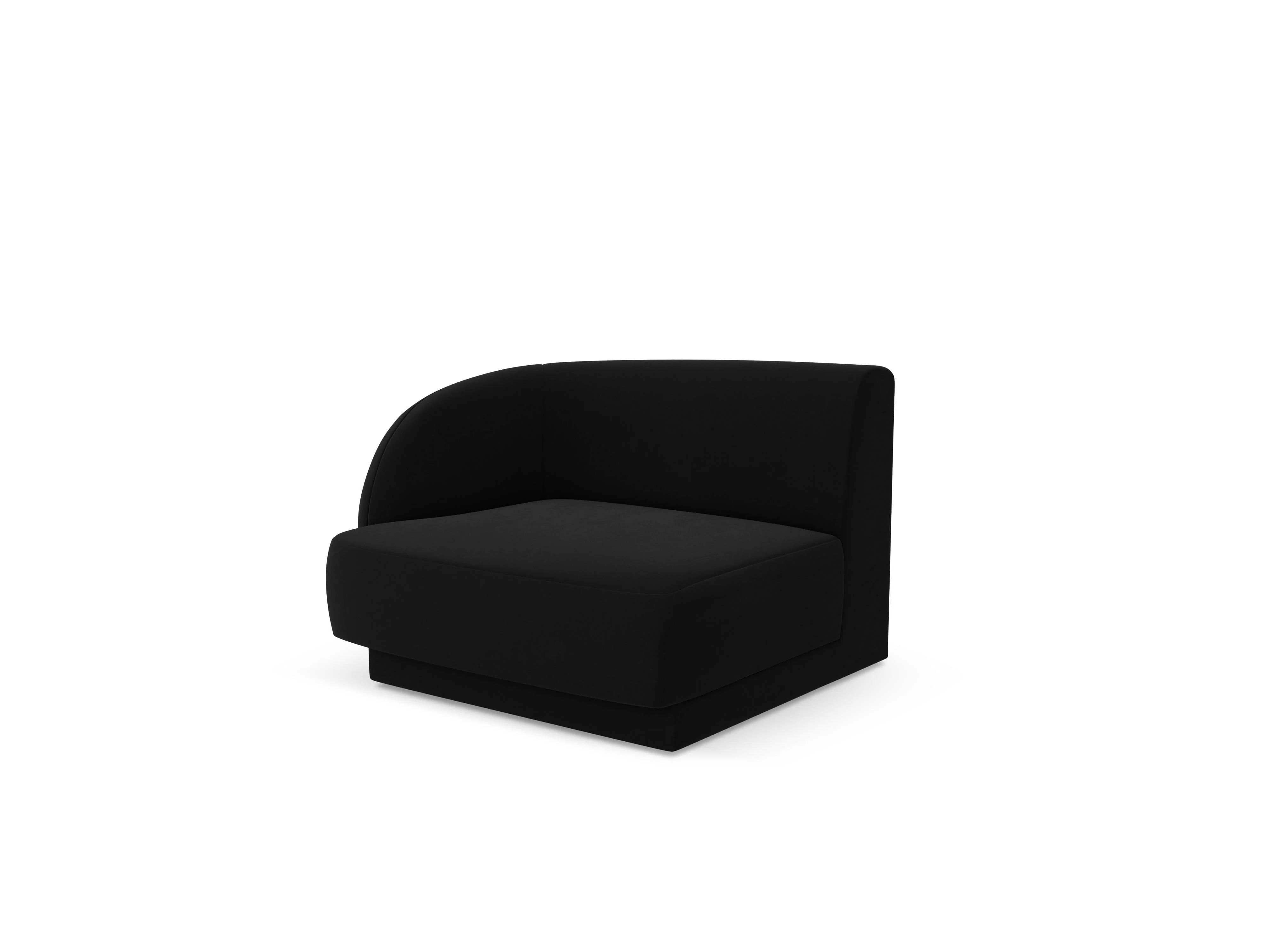 Modulair hoekelement Miley links velvet