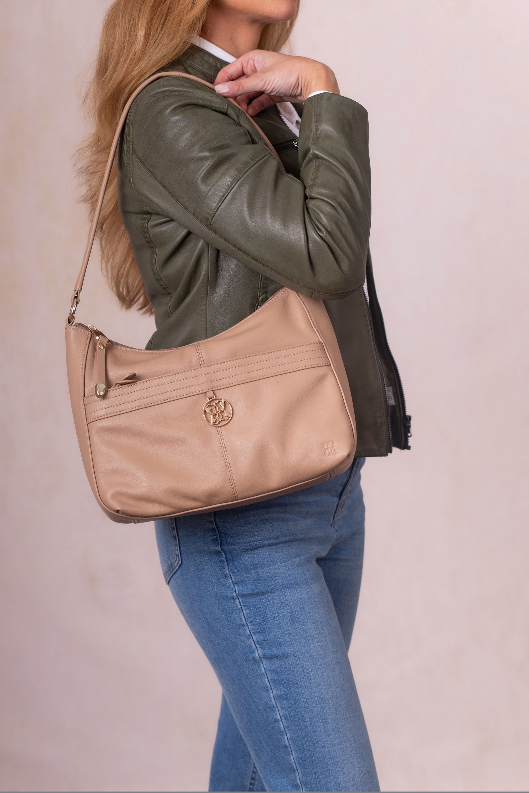 Lakeland Leather Cartmel' Leather Shoulder Bag