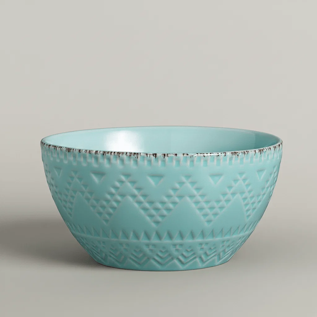 Remembrance Teal Soup Cereal Bowl