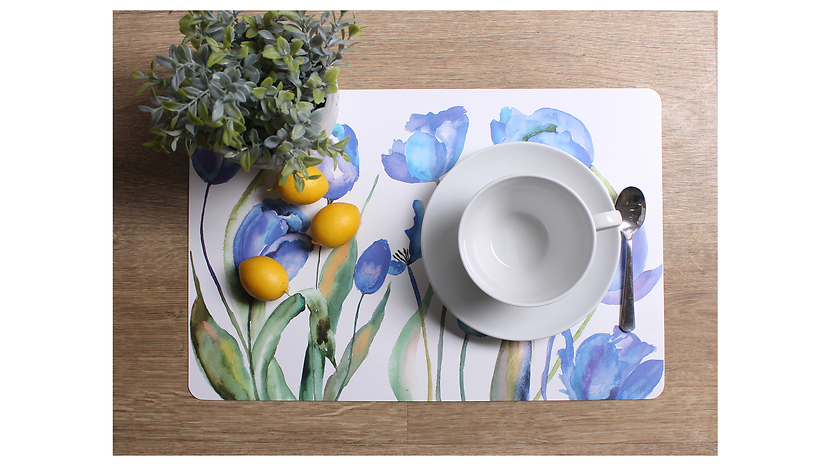 Podkładka pod talerz Tulipany 28x43 cm wielokolorowa