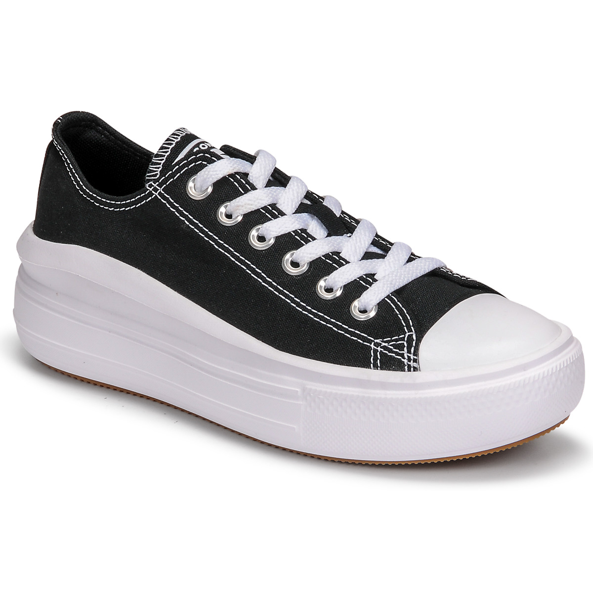 Converse - CHUCK TAYLOR ALL STAR MOVE CANVAS COLOR OX - Black