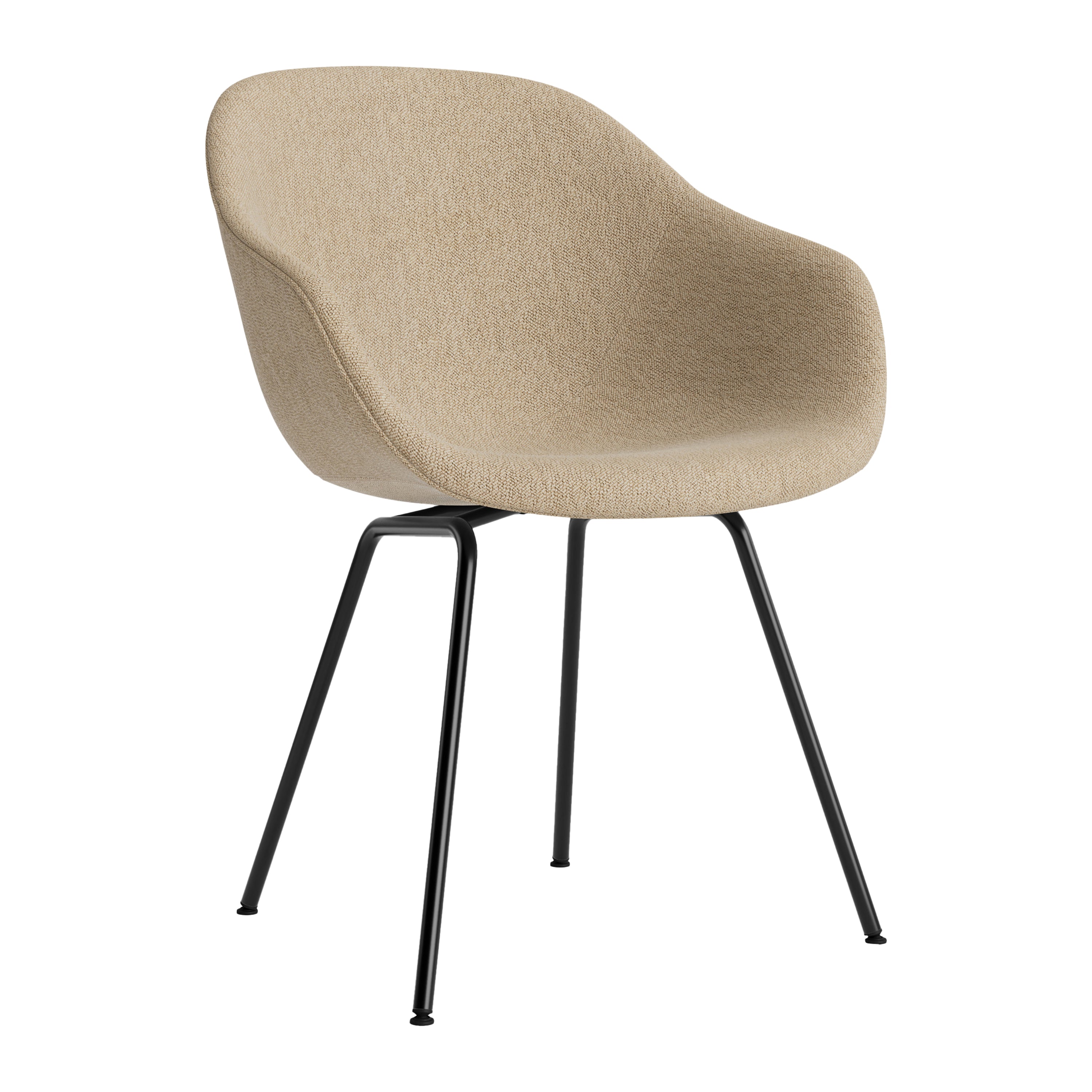 HAY About a Chair AAC227 Stoel - Black Steel - Turf Sand