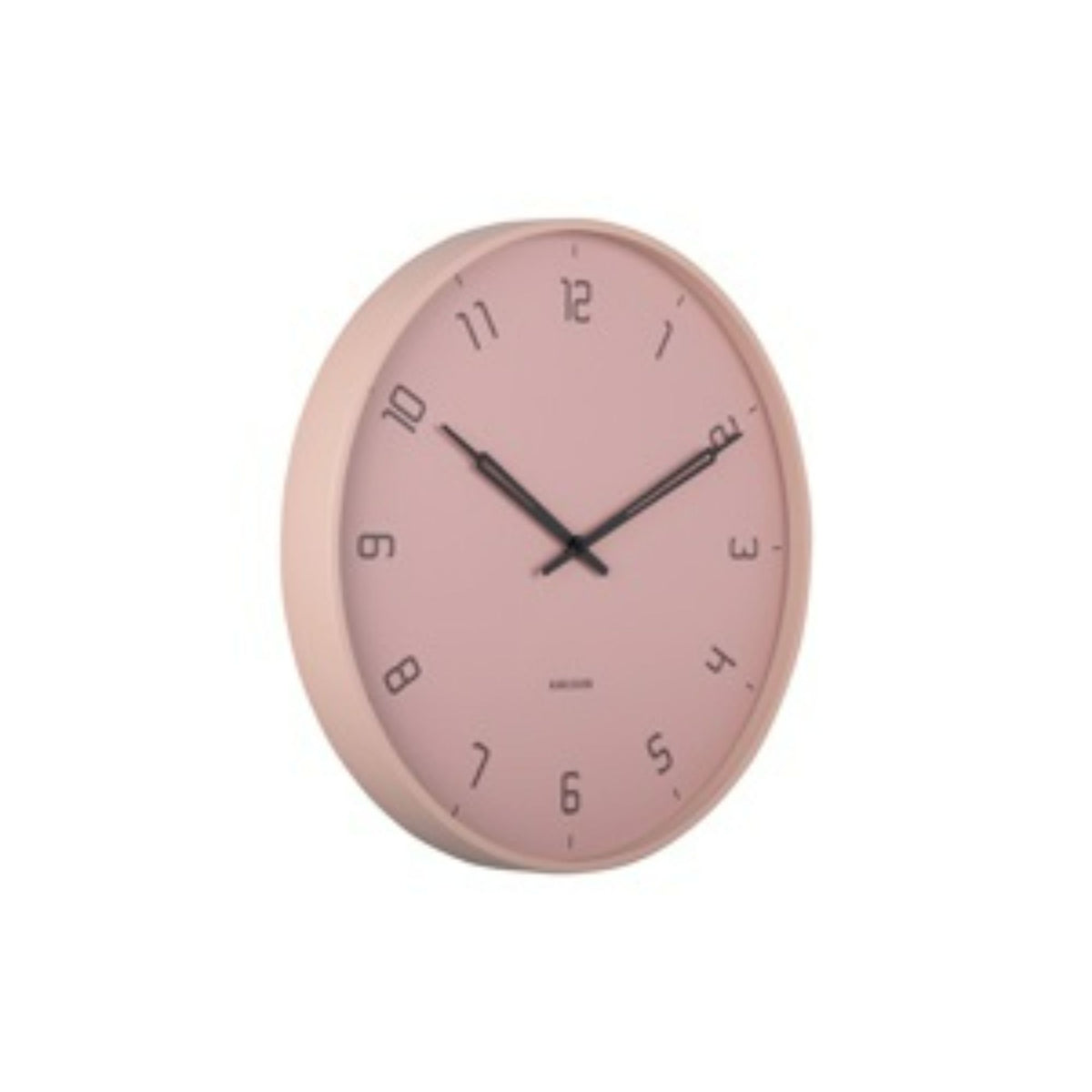 Karlsson wandklok Stark - roze - Ø40cm