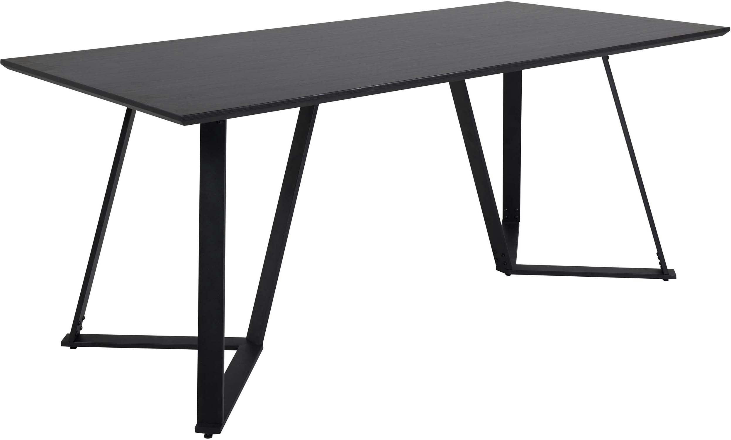 - Table de repas acier et mdf marina 180 x 90 cm