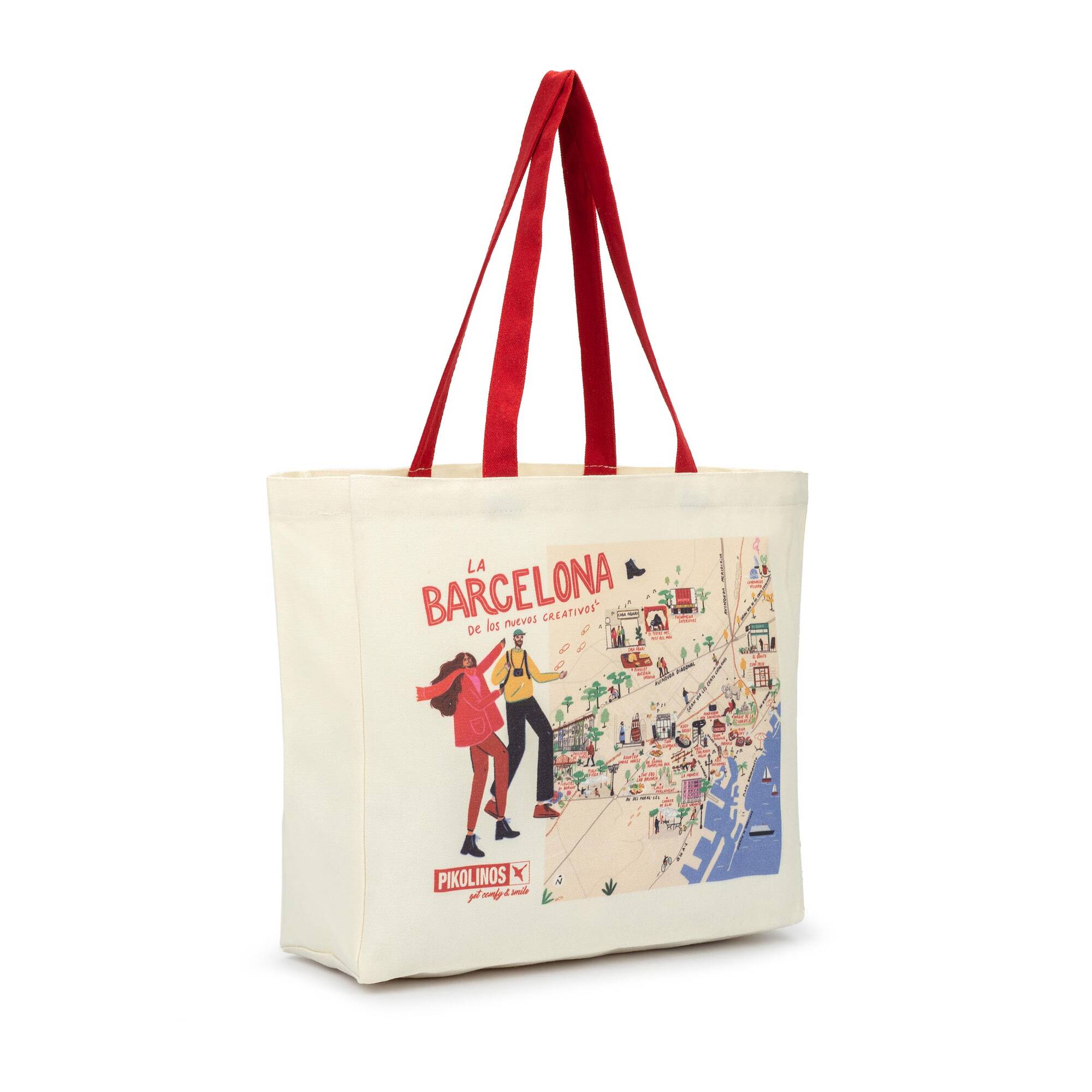 SMILING - Bolsa de algodón orgánico #SmilingCities