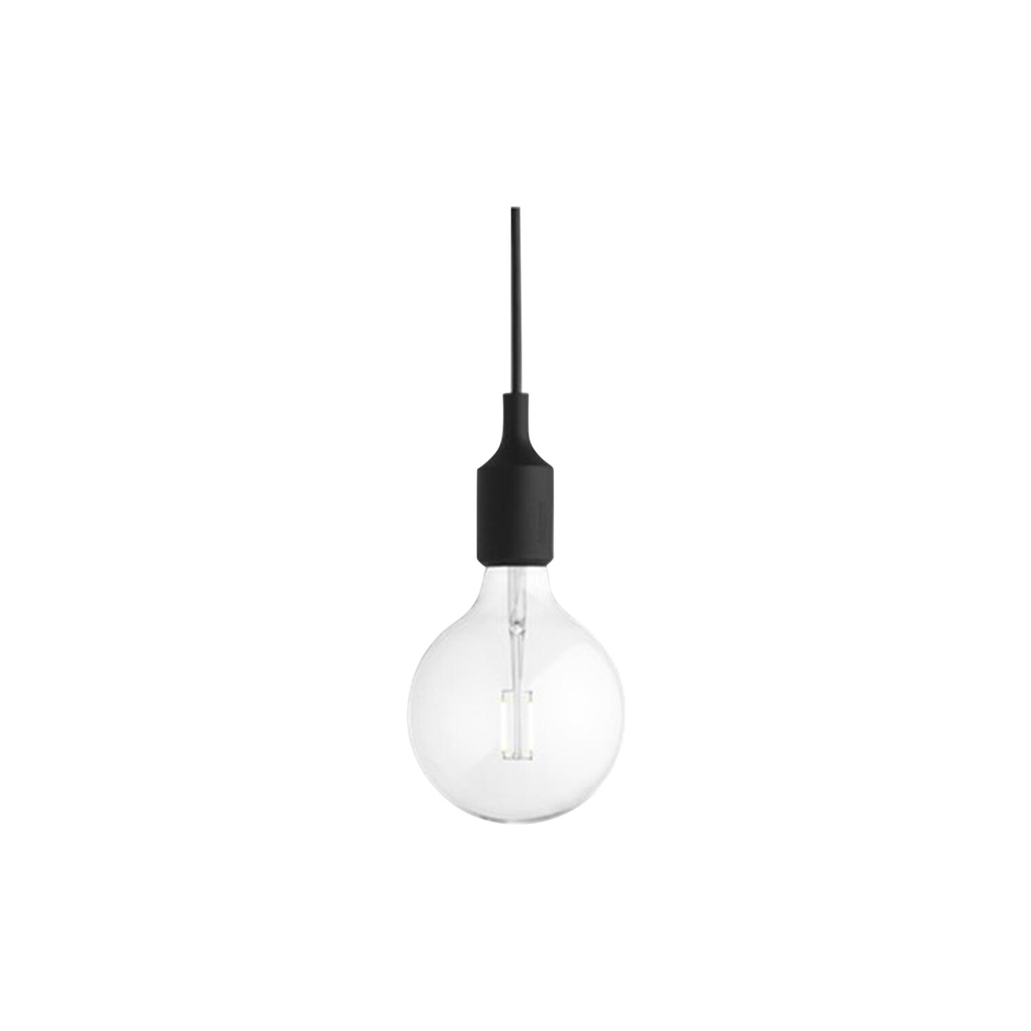 E27 Pendant Lamp, black