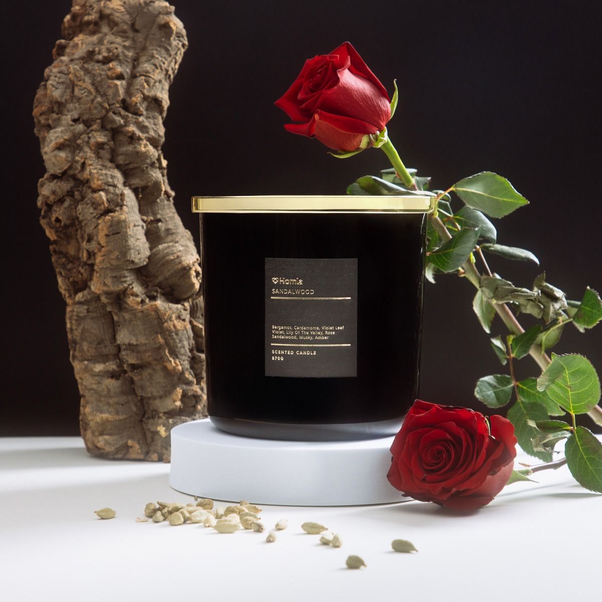 Świeca zapachowa VELUMA Sandalwood 870 g