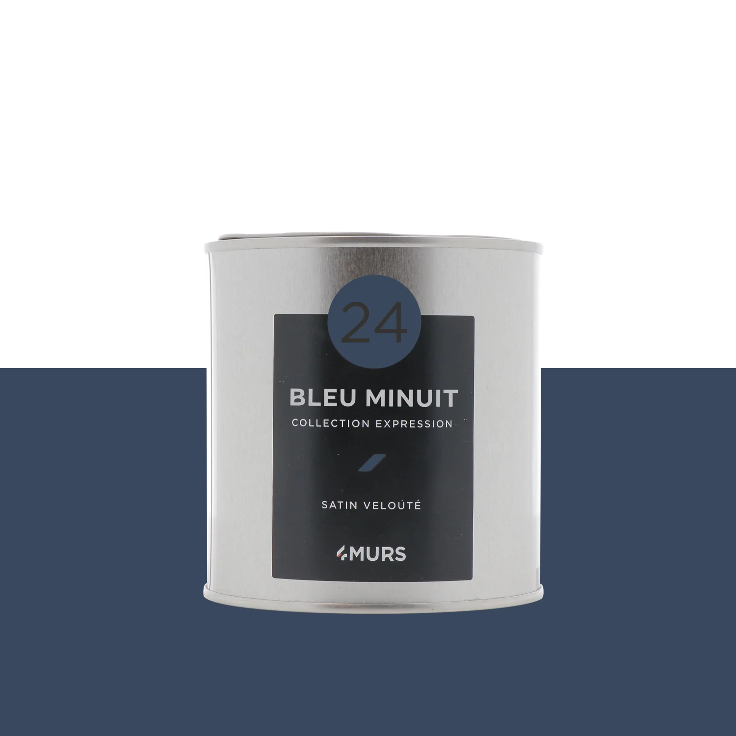 Expression Peinture Finition Peinture bleu minuit Satiné 0,5 L