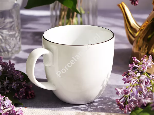 Serwis obiadowo-herbaciany na 6 osób (24el.) Bogucice - Base Black 1227