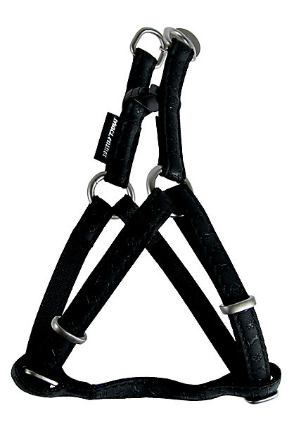 Harnais réglable Mc Leather 20mm noir