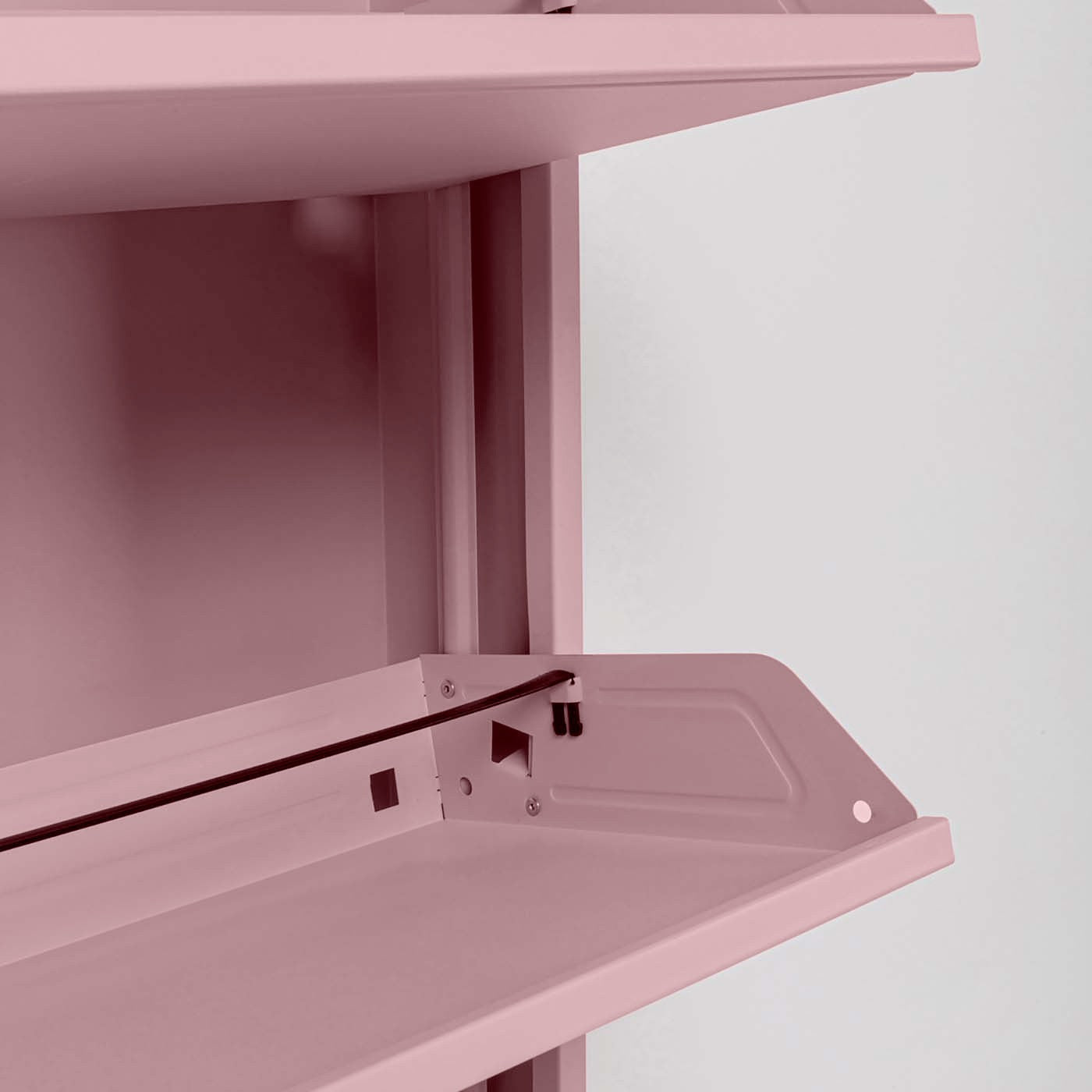 Schoenenkast Caruso roze 3+1 laden Kare Design