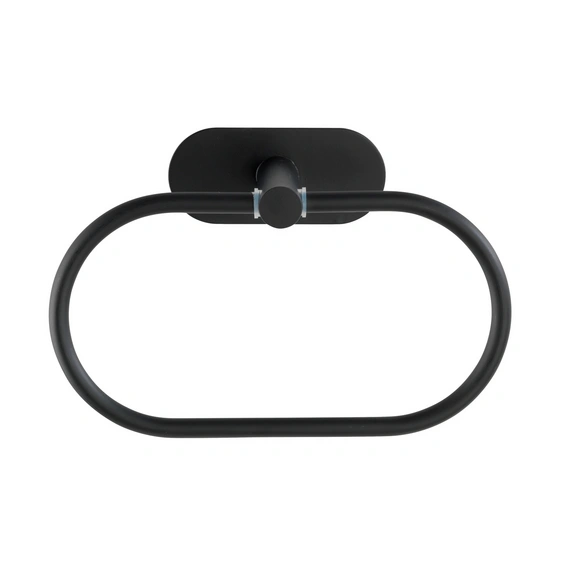 Handtuchring »Turbo-Loc Orea black«, Edelstahl, schwarz/matt