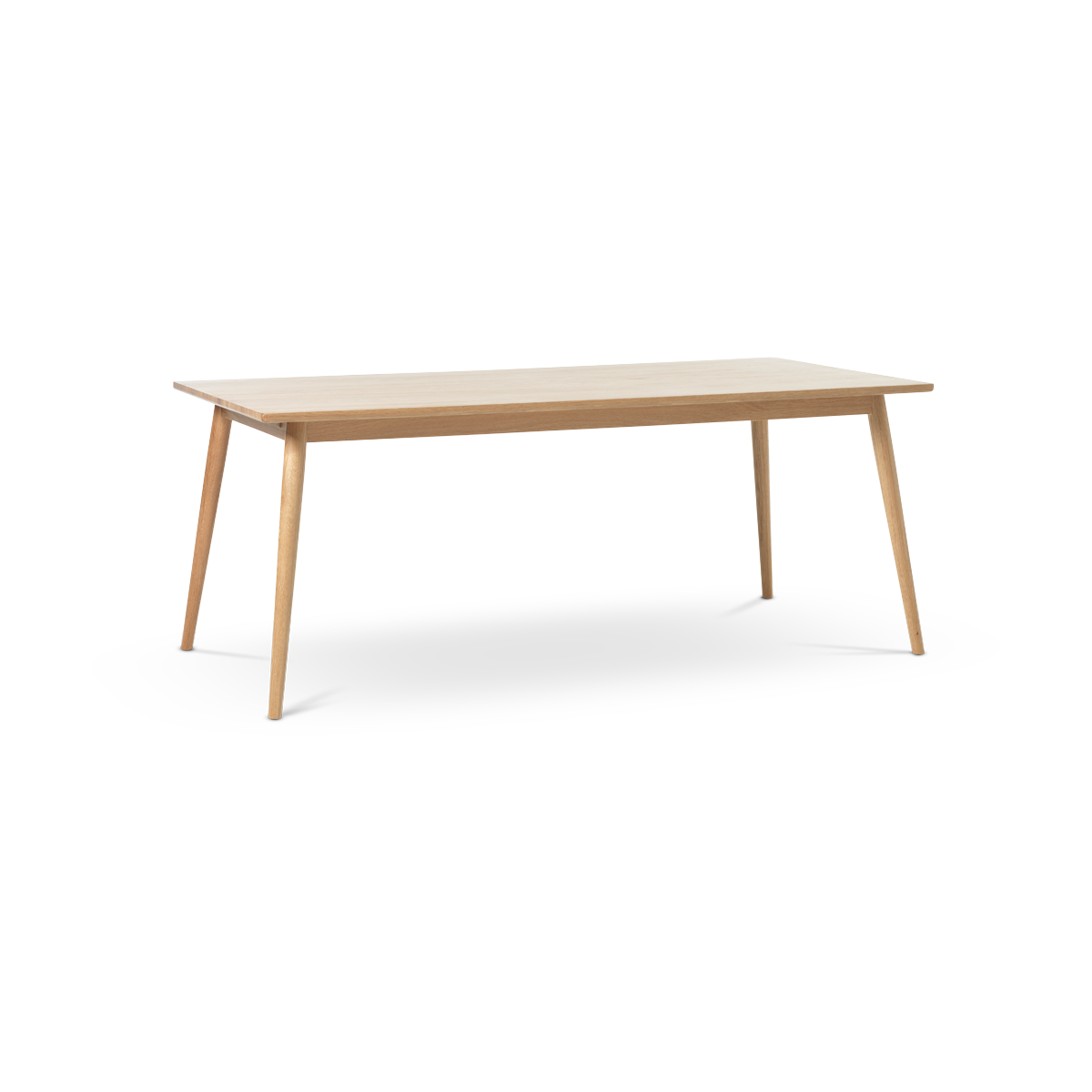 Olivine Boas Verlengbare Houten Eettafel 190 cm - Naturel Eiken