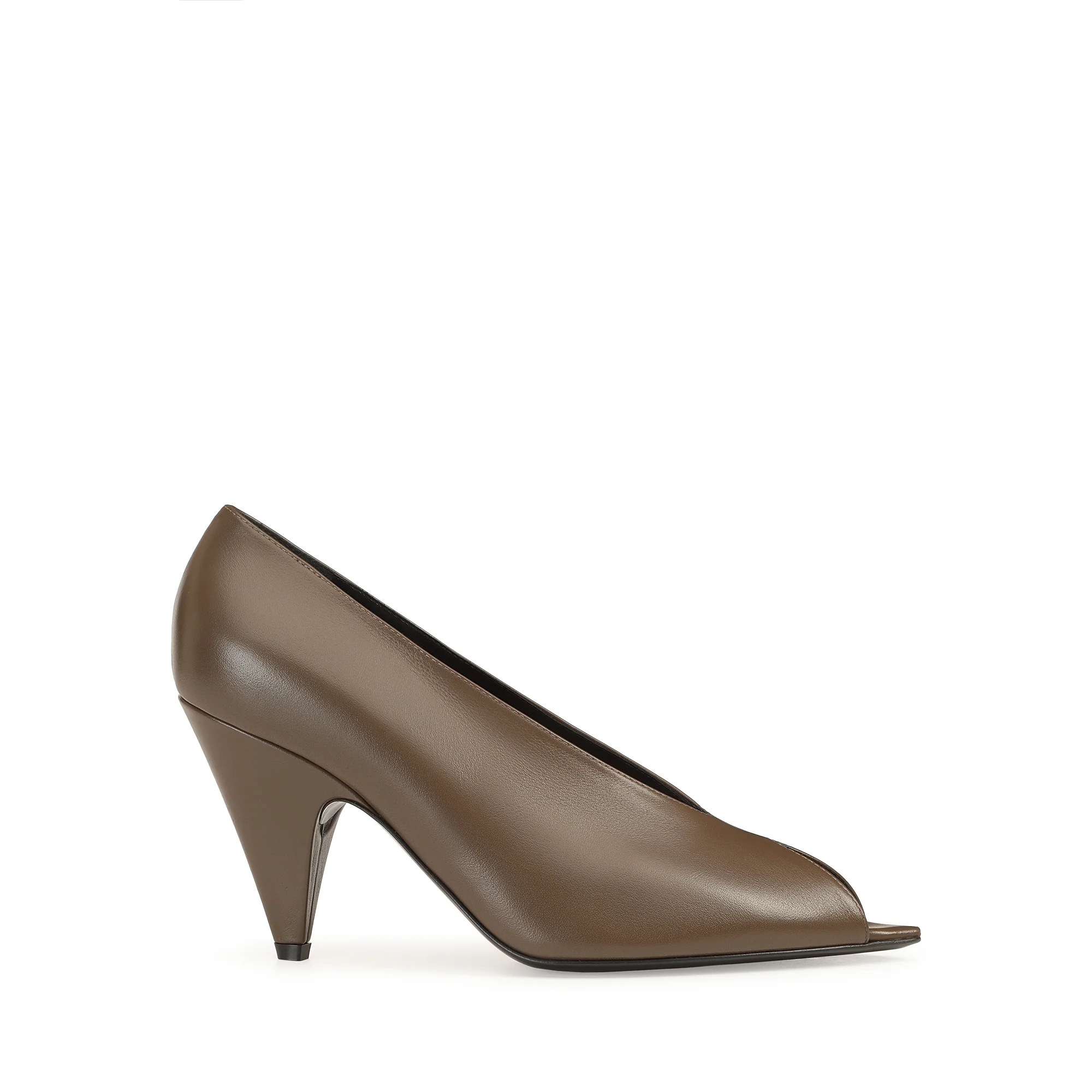 Beak Décolleté - Walnut