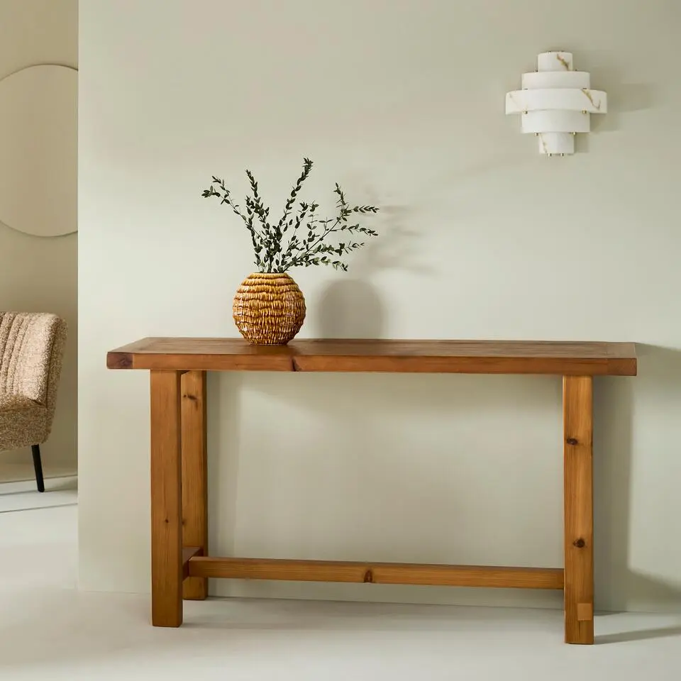 Signature - MAZOT Console - Donker hout - 80x150x40 cm