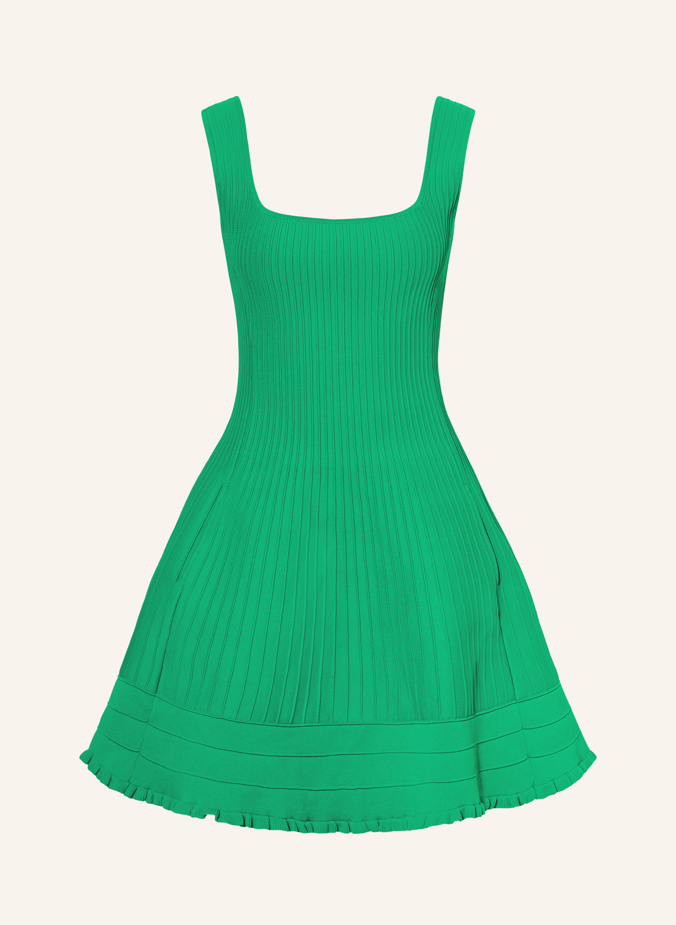 maje Kleid mit Volants