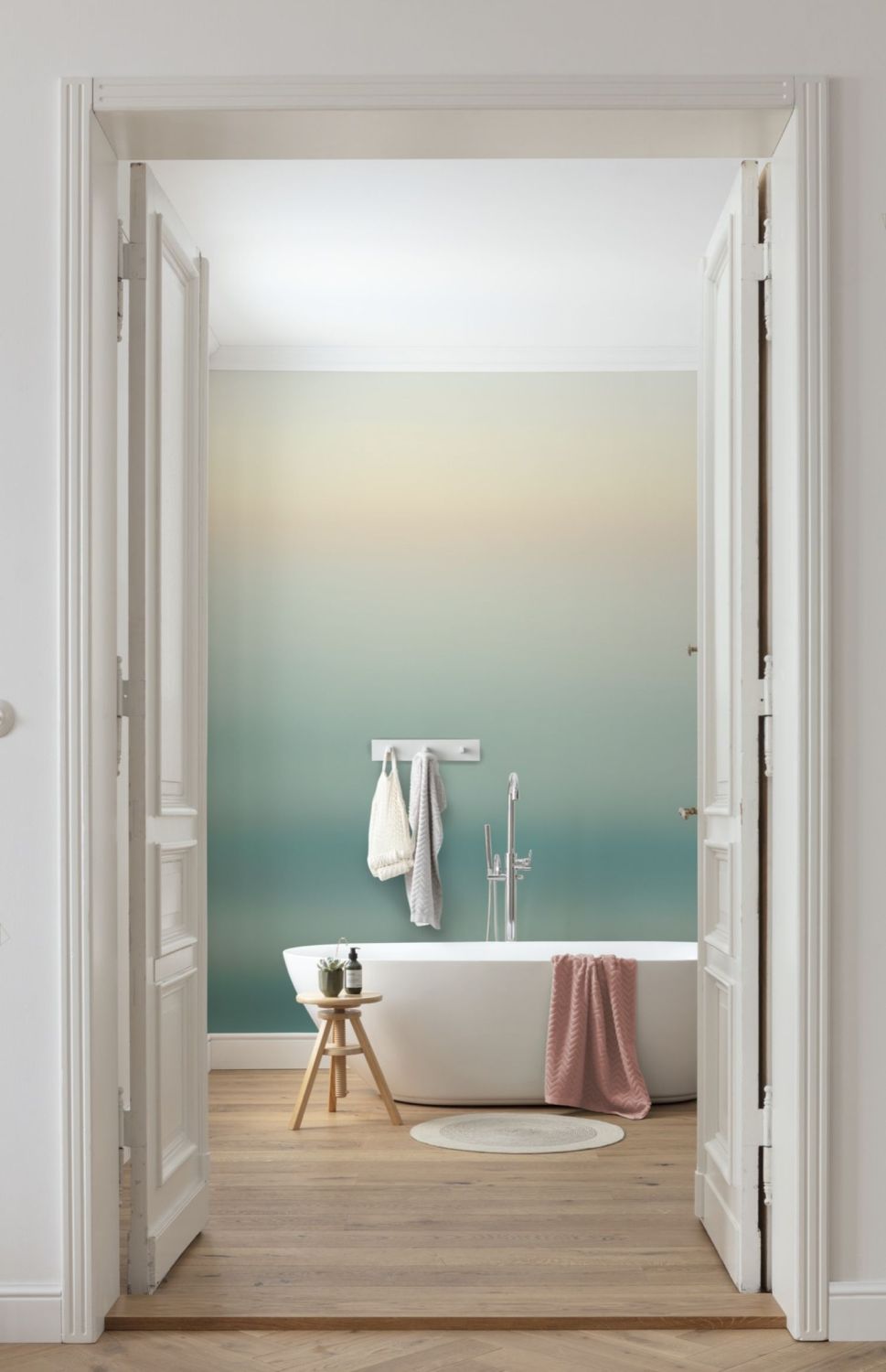 Sanders & Sanders fotobehang kust turquoise - 400 x 280 cm - 612062