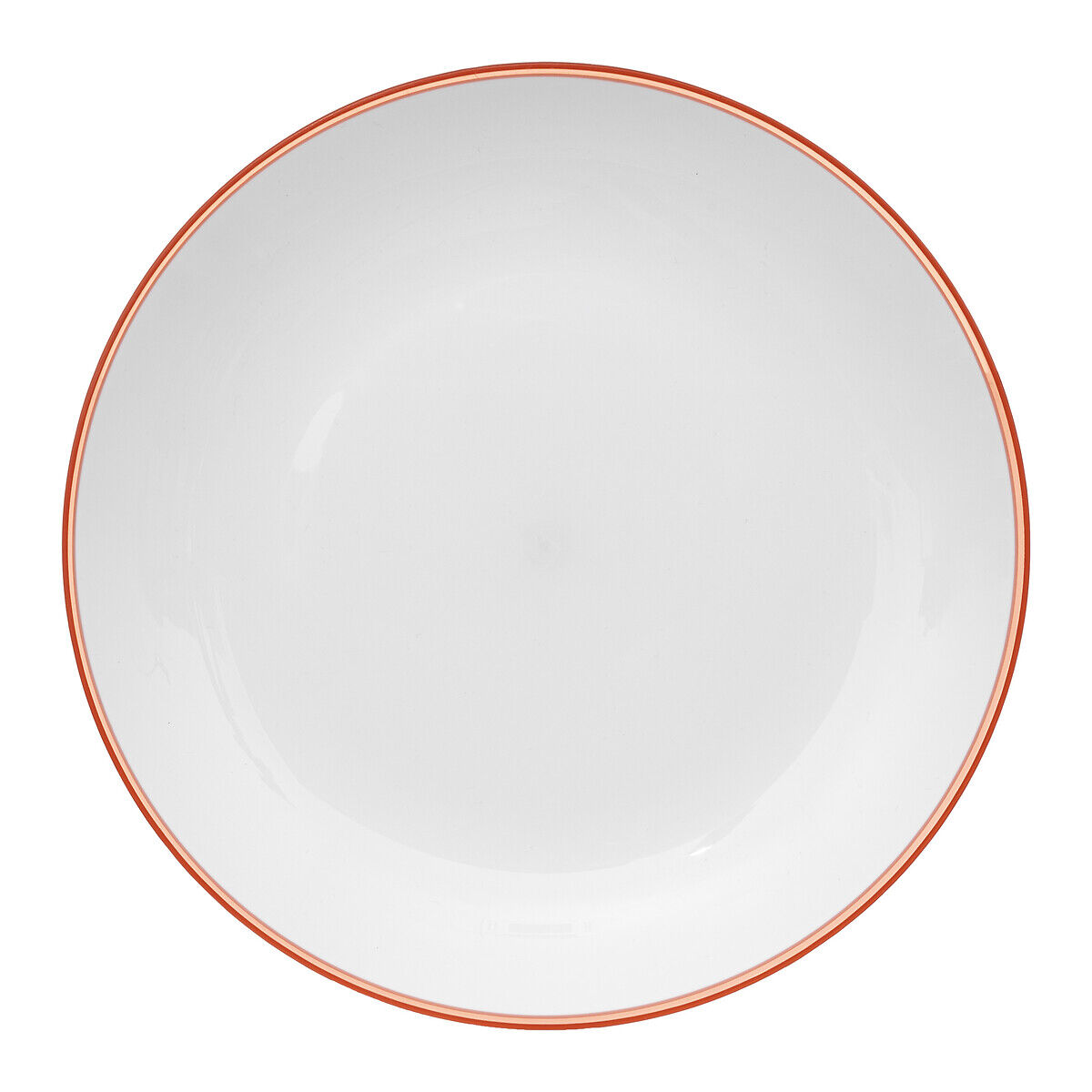 Prato raso SQUARE rosa 25cm