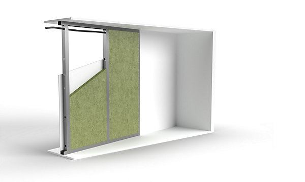 Panneau roulé laine de verre cloisons URSA Serenity 10 x 0,6 m ép. 7 cm R. 1,75 m².K/W