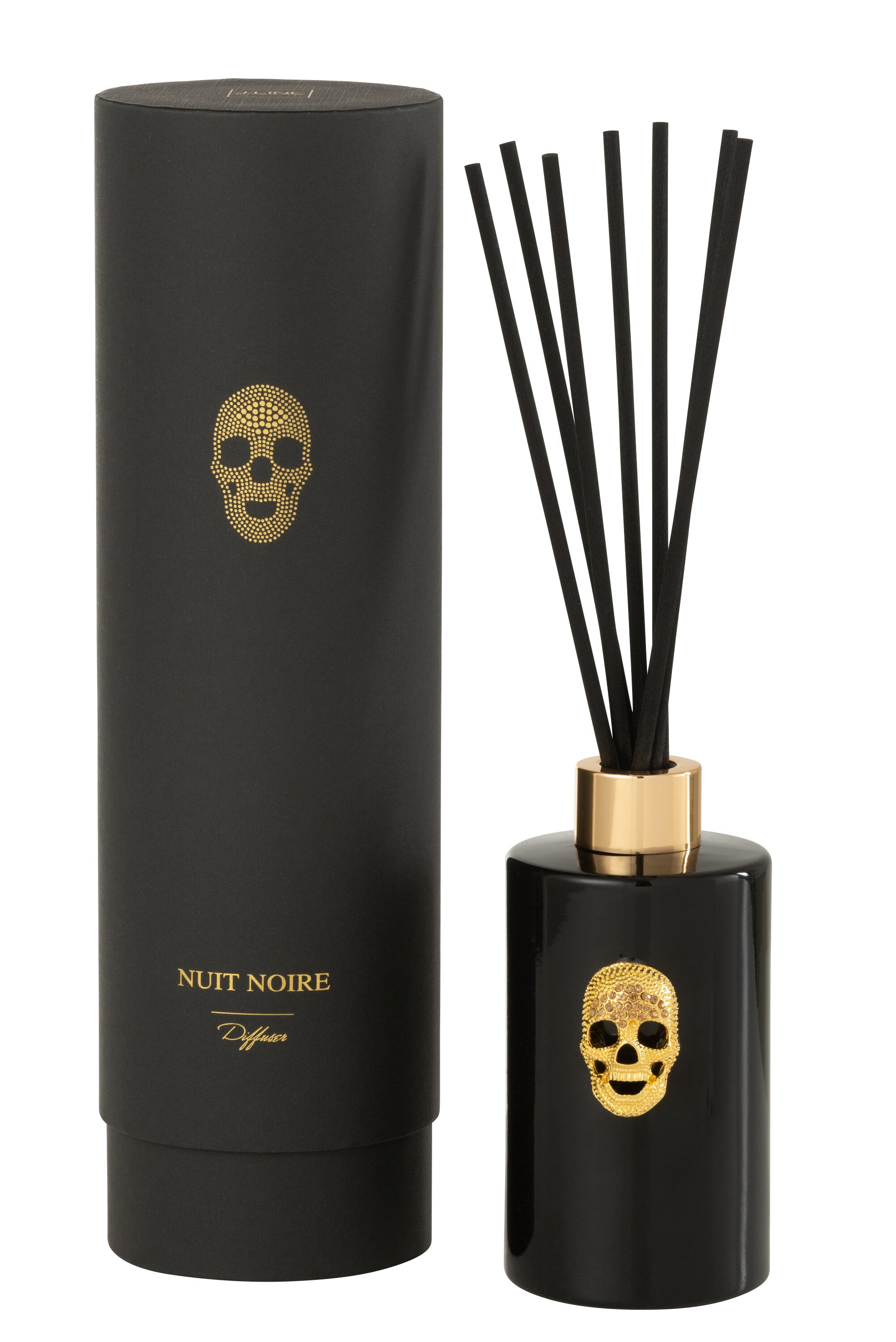 J-Line geurolie Doodskop - Nuit Noire - zwart - 200ml