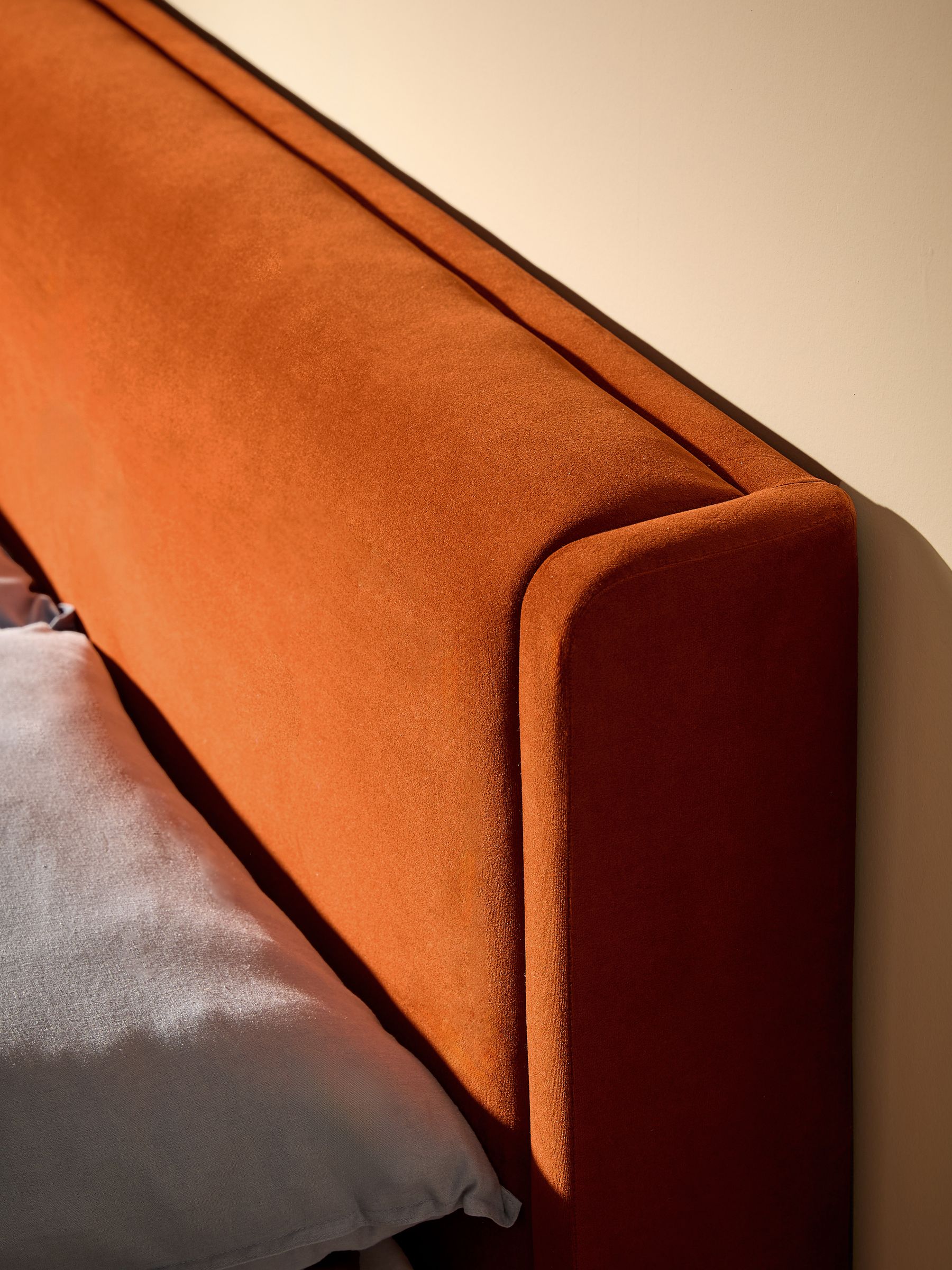 Leonora in Velvet Cinnamon Orange