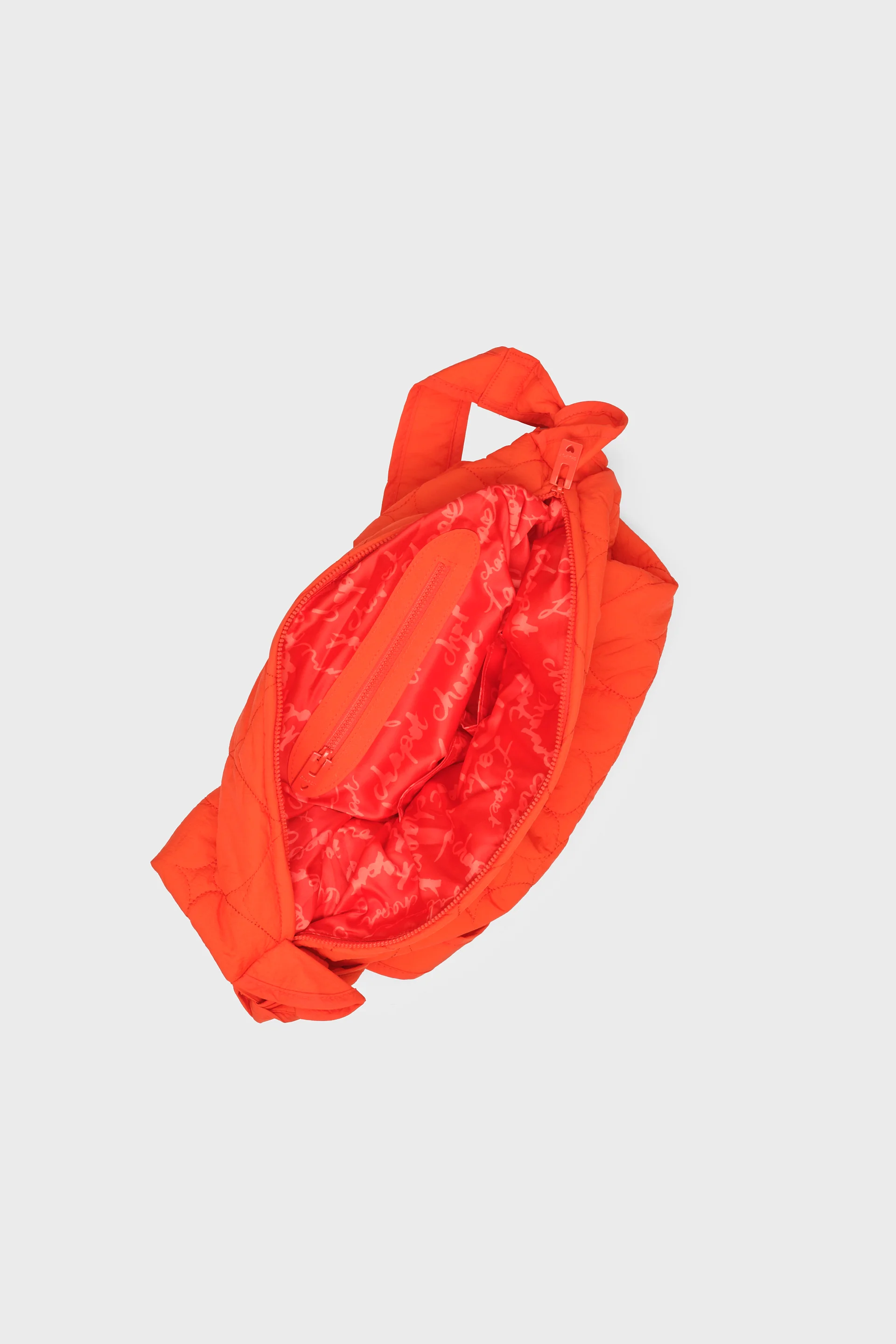 Fabio Nylon Bag | Tangerine Tango