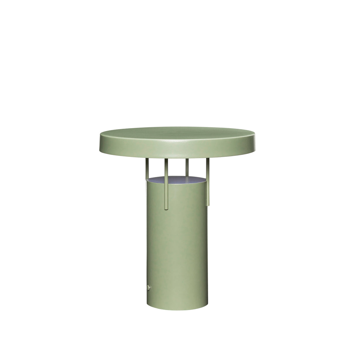 Hübsch draagbare lamp BringMe - staal - ø25xh28cm