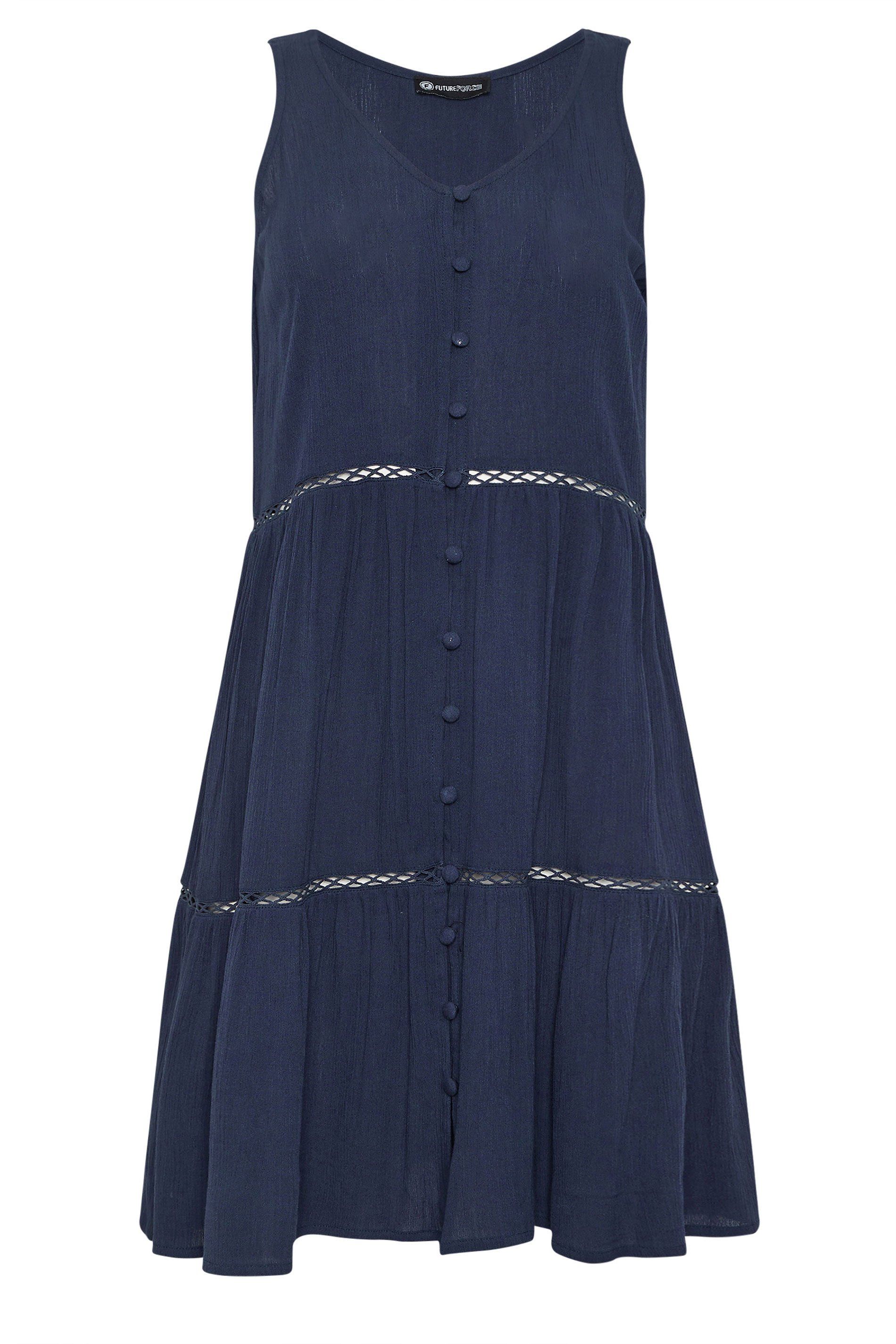 M&Co Button Front Beach Dress